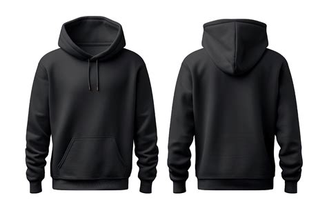 hoodie mockup back and front.